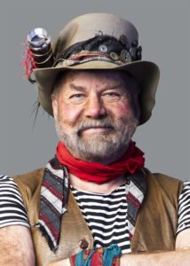Peter Apelgren som Herr Smil i Peter Pan och Wendy. Foto Emmy Jonsson