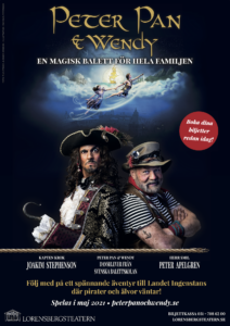 Peter Pan & Wendy på Lorensbergsteatern. Foto: Emmy Jonsson och Tilo Stengel