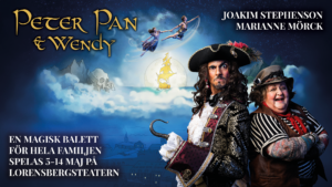 Peter Pan & Wendy på Lorensbergsteatern – en magisk balett för hela familjen. Läs mer på peterpanochwendy.se
